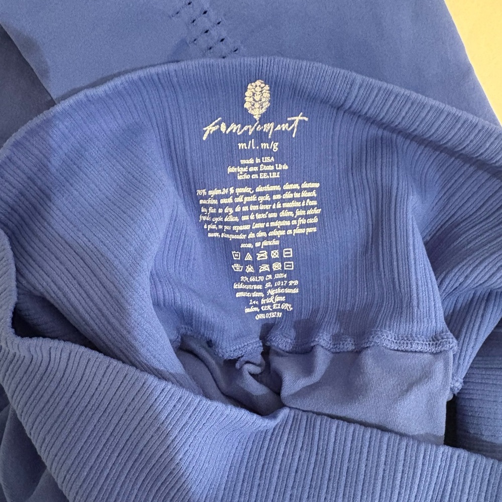 FP Movement Blue Leggings size M